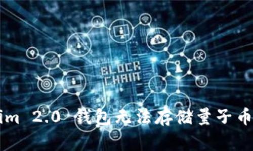 为什么 Tokenim 2.0 钱包无法存储量子币？用户必读指南