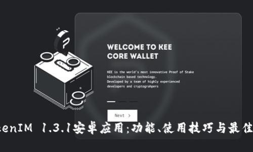 TokenIM 1.3.1安卓应用:功能、使用技巧与最佳实践